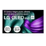 TV OLED 83" - LG OLED83M59LA, UHD 4K Inalámbrico, Procesador Inteligente α11 AI Processor 4K Gen2, Smart TV, DVB-T2 (H.265), Rocky Black