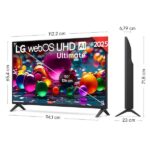 TV LED 50" - LG 50UA75006LA, UHD 4K, Procesador Inteligente α7 AI Processor 4K Gen8, Smart TV, DVB-T2 (H.265), Charcoal Black - Imagen 7