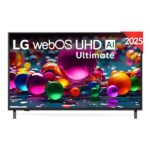 TV LED 43" - LG 43UA75006LA, UHD 4K, Procesador Inteligente α7 AI Processor 4K Gen8, Smart TV, DVB-T2 (H.265), Charcoal Black
