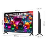 TV LED 43" - LG 43UA75006LA, UHD 4K, Procesador Inteligente α7 AI Processor 4K Gen8, Smart TV, DVB-T2 (H.265), Charcoal Black - Imagen 7
