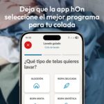 Lavadora secadora - Candy BWR 4128BL8-S, Motor Inverter SpeedDrive, 16 programas, 12 kg + 8 kg, Wi-Fi, Blanco - Imagen 9