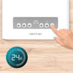 Aire acondicionado portátil - Cecotec ForceClima 7550 Style Connected, Wifi, Panel táctil, Mando, 7000 BTU/h, 2 Velocidades, 20 m², 65 dB (A), Blanco - Imagen 7