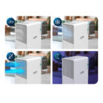 Aire acondicionado portátil - Cecotec ForceClima 7550 Style Connected, Wifi, Panel táctil, Mando, 7000 BTU/h, 2 Velocidades, 20 m², 65 dB (A), Blanco - Imagen 9