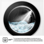 Lavadora secadora - Hisense WD5I1245BWR, 12/8 Kg, iFIT, Wi Fi, Programa especial mascotas, Blanco - Imagen 7