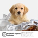 Lavadora secadora - Hisense WD5I1045BWQ, 10.5/6 Kg, iFit, WiFi, Programa especial mascotas, Blanco - Imagen 10