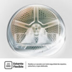 Secadora bomba de calor - Hisense DH5I104BWAB, 10 Kg, 18 programas, iFit, WiFI, Estante flexible, Blanco - Imagen 10