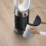 Ventilador sin aspas - Dyson Purifier Hot+Cool™ HP1, Purifica ventila y calienta, Mando a distancia y Control por APP, Blanco - Imagen 4