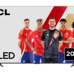 TV QLED 85" - TCL 85P8K, UHD 4K, AiPQ Pro, Smart TV by Google TV, DVB-T2 (H.265), 144 Hz, Compatible con Google Assistant, Negro