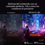 TV OLED 55" - Sony BRAVIA 8A, 4K UHD HDR, Google Smart TV, Gaming PS5, IMAX Enhanced, Dolby Atmos/Vision, Chromecast, Apple Airplay, 120Hz, 55XR8A - Imagen 4