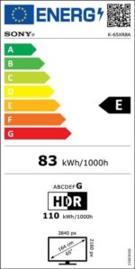 TV OLED 65" - Sony BRAVIA 8A, 4K UHD HDR, Google Smart TV, Gaming PS5, IMAX Enhanced, Dolby Atmos/Vision, Chromecast, Apple Airplay, 120Hz, 65XR8A - Imagen 12