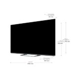 TV Mini-LED 55" - Haier M80 Series H55M80FUX, Smart TV (Google TV), 4K Dolby Vision, Dolby Atmos, KEF 60W 2.1, 4x HDMI 2.1, Negro - Imagen 4