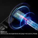 TV Mini-LED 55" - Haier M80 Series H55M80FUX, Smart TV (Google TV), 4K Dolby Vision, Dolby Atmos, KEF 60W 2.1, 4x HDMI 2.1, Negro - Imagen 6