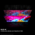 TV QLED 65" - Haier S80 Series H65S80FUX, Smart TV (Google TV), 4K HDR10, 4x HDMI 2.1, Sonido 44W, Dolby Audio, Negro - Imagen 4