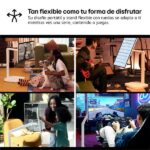 TV LED 32" - LG Smart Monitor Swing 32U889SA-W, UHD 4K, Táctil, Smart TV, IPS, USB Tipo-C, webOS 24, Blanco - Imagen 4