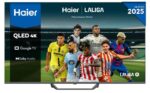 TV QLED 50" - Haier S80 Series H50S80FUX, Smart TV (Google TV), 4K HDR10, 4x HDMI 2.1, Sonido 44W, Dolby Audio, Negro