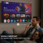 TV LED 55" - Haier K85 Series H55K85FUX, Smart TV (Google TV), 4K HDR10, 4x HDMI 2.1, Sonido 43W, Dolby Audio, Negro - Imagen 10