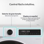 Lavadora carga frontal - Candy BR 48SBL6-S, 8 kg, 1400 rpm, 16 Programas, Inverter, WiFi y Bluetooth, Blanco - Imagen 9