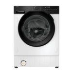 Lavadora integrable - Haier BHA6S69M6DB9J-S, 9 kg, 1600 rpm, 16 Programas, Motor Inverter BPM, Blanco