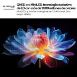 TV QNED MiniLED75" - LG 75QNED92A6A, UHD 4K, Procesador Inteligente α8 AI Processor 4K Gen2, Smart TV, DVB-T2 (H.265), Negro - Imagen 4