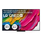 TV QNED 75" - LG 75QNED81A6A, UHD 4K, Procesador Inteligente α7 AI Processor 4K Gen8, Smart TV, DVB-T2 (H.265), Negro