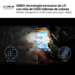 TV QNED 65" - LG 65QNED81A6A, UHD 4K, Procesador Inteligente α7 AI Processor 4K Gen8, Smart TV, DVB-T2 (H.265), Negro - Imagen 4