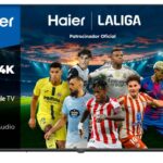 TV LED 75" - Haier K85 Series H75K85FUX, Smart TV (Google TV), 4K HDR10, 4x HDMI 2.1, Dolby Audio, Dbx-tv, Negro