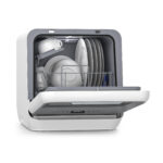 Lavavajillas compacto - KLARSTEIN Amazonia Mini, 43,50 cm, Plata - Imagen 3