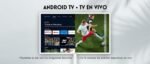 TV LED 32” - Thomson 32HA4M44 Go TV, 32", Resolución HD, Android TV (Smart TV), 4h Autonomía, Wi-Fi, Bluetooth, Blanco - Imagen 9