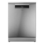 Lavavajillas - Haier Pro Shine Biovitae XF6B2M3BX, 16 servicios, 10 programas, 60 cm, Limpieza UV, Wi-Fi, Inox