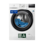 Lavadora carga frontal - ELECTROLUX SensiCare 600 EW6FCH210G, 10 kg, 1351 rpm, 14 programas, Blanco