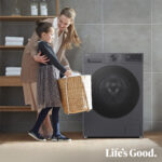 Lavadora carga frontal - LG F4X5009TBB, 9 kg, 1400 rpm, 12 programas, TurboWash 360º, Clase A-40%, Acero Grafito Mate - Imagen 10