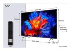 TV QLED - TCL P89K 55P89K, UHD 4K, Smart TV, DVB-T2 (H.265), Metálico - Imagen 2