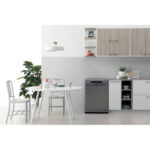 Lavavajillas integrable 60 cm - INDESIT I0FD641AX, 14 servicios, 600 mm, Grey - Imagen 4