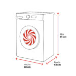Secadora bomba de calor - Beko BM3T39220WB, 9 kg, 15 Programas, Optisense, Blanco - Imagen 2