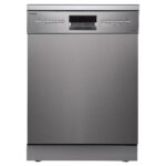 Lavavajillas - Infiniton DIW-6225XD3, 14 Servicios, 8 Programas, 59.8 cm Ancho, Automatic door opening, Inox