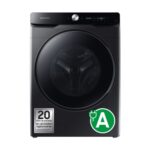 Lavadora carga frontal - Samsung WF20DG8650BVU3, 20 kg, 1000 rpm, 20 programas, AI EcoBubble™, Clase A, Wifi, Negro