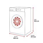 Lavadora carga frontal - Samsung WF20DG8650BVU3, 20 kg, 1000 rpm, 20 programas, AI EcoBubble™, Clase A, Wifi, Negro - Imagen 2