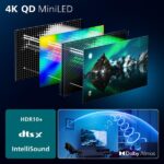 TV QD-Mini LED 75" - Philips 75MLED820/12, UHD 4K, P5 Perfect Picture Engine, Smart TV, Dolby Vision y Dolby Atmos Titan OS, DVB-T2, Negro - Imagen 6