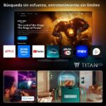 TV QD-Mini LED 75" - Philips 75MLED820/12, UHD 4K, P5 Perfect Picture Engine, Smart TV, Dolby Vision y Dolby Atmos Titan OS, DVB-T2, Negro - Imagen 8