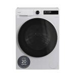 Lavadora secadora - Candy BWR 4128BL8-S, Motor Inverter SpeedDrive, 16 programas, 12 kg + 8 kg, Wi-Fi, Blanco