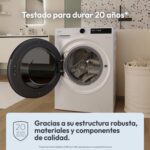 Lavadora secadora - Candy BWR 4128BL8-S, Motor Inverter SpeedDrive, 16 programas, 12 kg + 8 kg, Wi-Fi, Blanco - Imagen 8