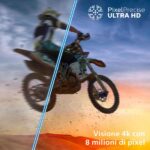 TV LED - PHILIPS 50PUS8010/12, UHD 4K, Smart TV, DVB-T2 (H.265), Negro - Imagen 3