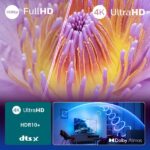 TV LED - PHILIPS 50PUS8010/12, UHD 4K, Smart TV, DVB-T2 (H.265), Negro - Imagen 4