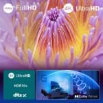 TV LED - PHILIPS 50PUS8010/12, UHD 4K, Smart TV, DVB-T2 (H.265), Negro - Imagen 4