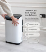 Deshumidificador - MEACO DD8L Pro 8L, 2 l, 40 m², Blanco - Imagen 8