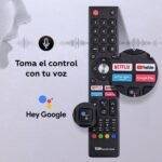 TV QLED 40" - TD SYSTEMS M40K21GLQ Hey Google, Full-HD, Arm Cortex A55x4, Smart TV, DVB-T2 (H.265), Negro - Imagen 5