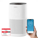 Purificador de aire - EMERIO AP-132325, 38 W, Blanco