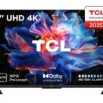 TV D-LED - TCL 77782 43V6C, UHD 4K, Smart TV, DVB-T2 (H.265), Metálico
