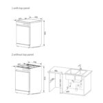 Lavavajillas libre instalación 60 cm - NILSON NJ13600E, 6 programas, 59,8 cm, Blanco - Imagen 5