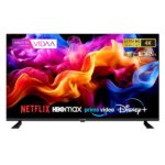 TV LED 43" - KIANO Elegance 43 Vidaa, UHD 4K, ARM CA53 Quad-core @max 1.3GHz, Smart TV, DVB-T2 (H.265), Negro - Imagen 4